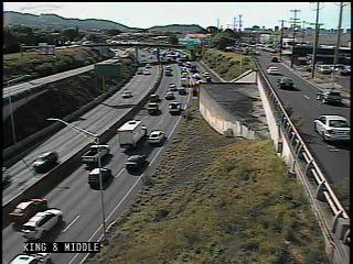 H-1 at Middle St - Kalihi / Moanalua